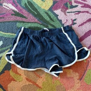 Brandy Melville Navy Blue Athletic Shorts